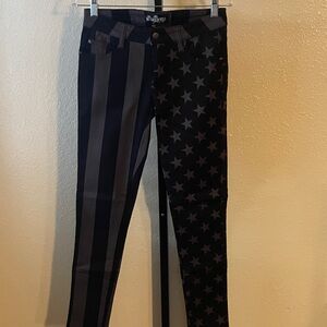 Royal Bones Stars and Stripes Skinny Pants